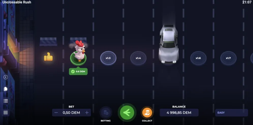 Uncrossable Rush
